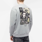 Denham Men's DXT Fatale Crew Sweat in Grey Marl
