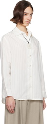 Nanushka White Fryda Shirt
