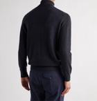 CLUB MONACO - Mélange Cashmere Rollneck Sweater - Gray