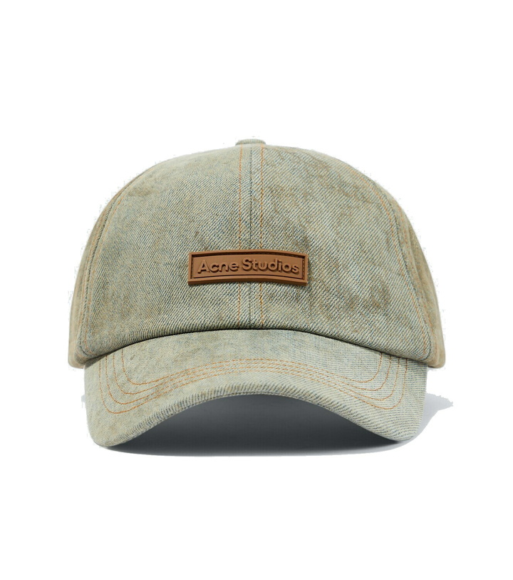 Photo: Acne Studios Cotton twill baseball cap