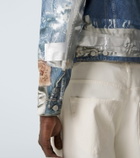 Acne Studios Printed denim jacket