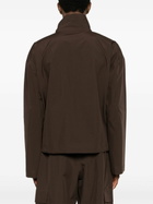 BLAEST Brown Sula Funnel Neck Jacket