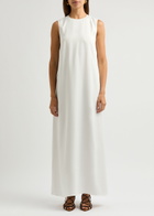 Rohe Matte Satin Maxi Dress Cream