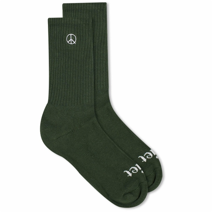 Photo: Museum of Peace and Quiet Men's Icon Socks in Forest 