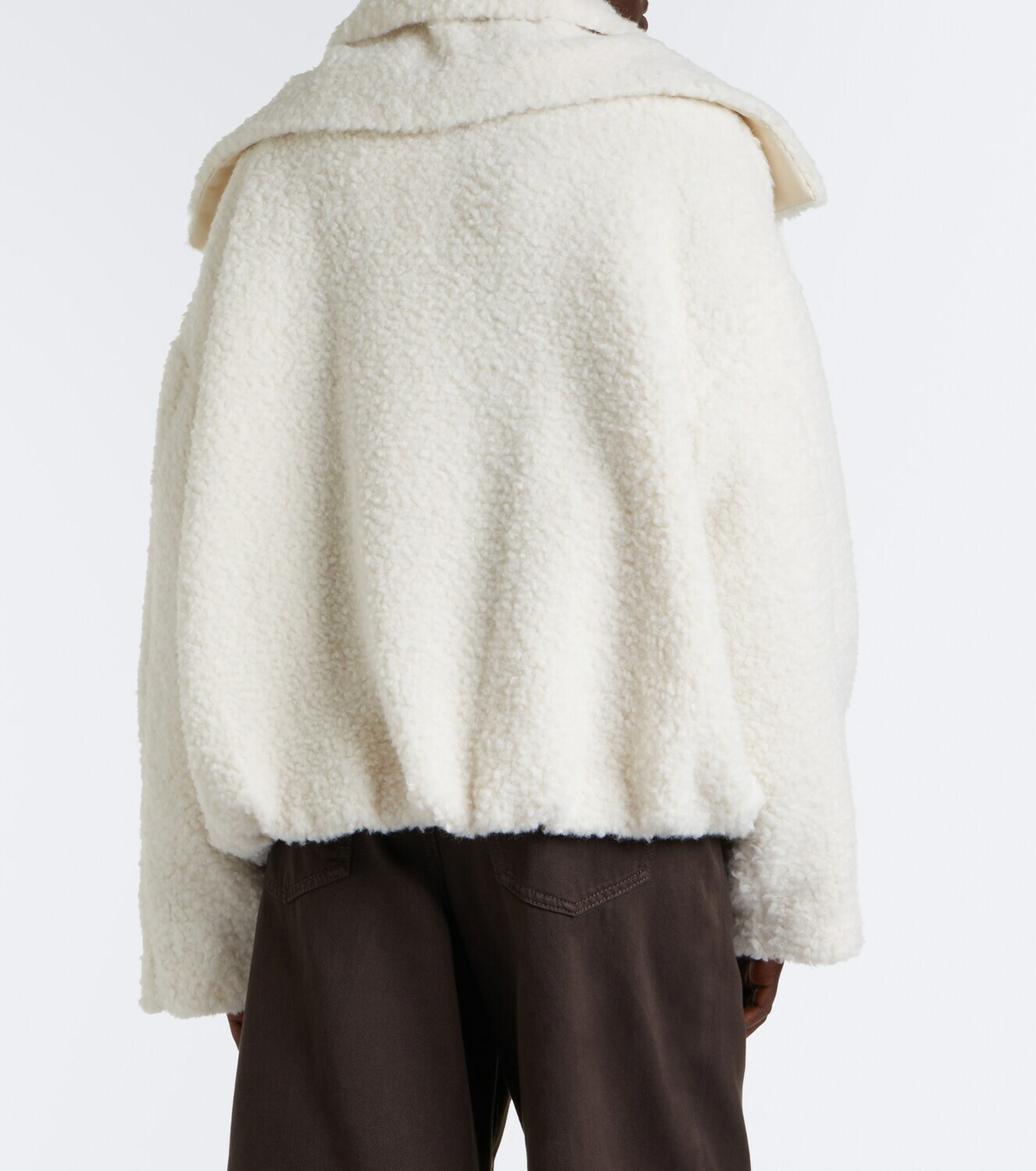 Sportmax Teddy-trimmed jacket