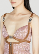 Versace Cut-Out Medusa Dress