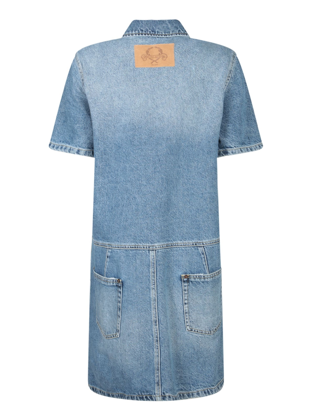 Moschino Blue Denim Dress Moschino