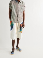 LOEWE - Paula's Ibiza Logo-Detailed Canvas Espadrilles - Blue