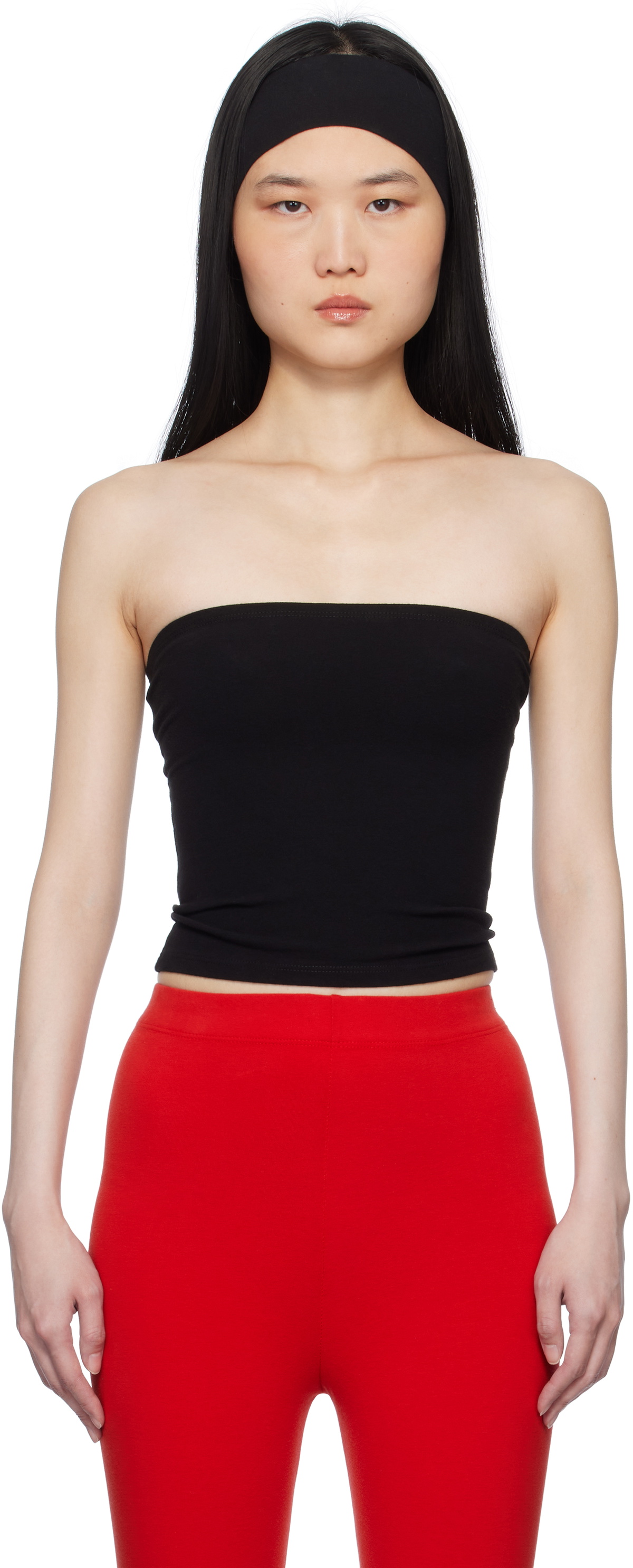 Gil Rodriguez Black 'The Tube' Convertible Tube Top