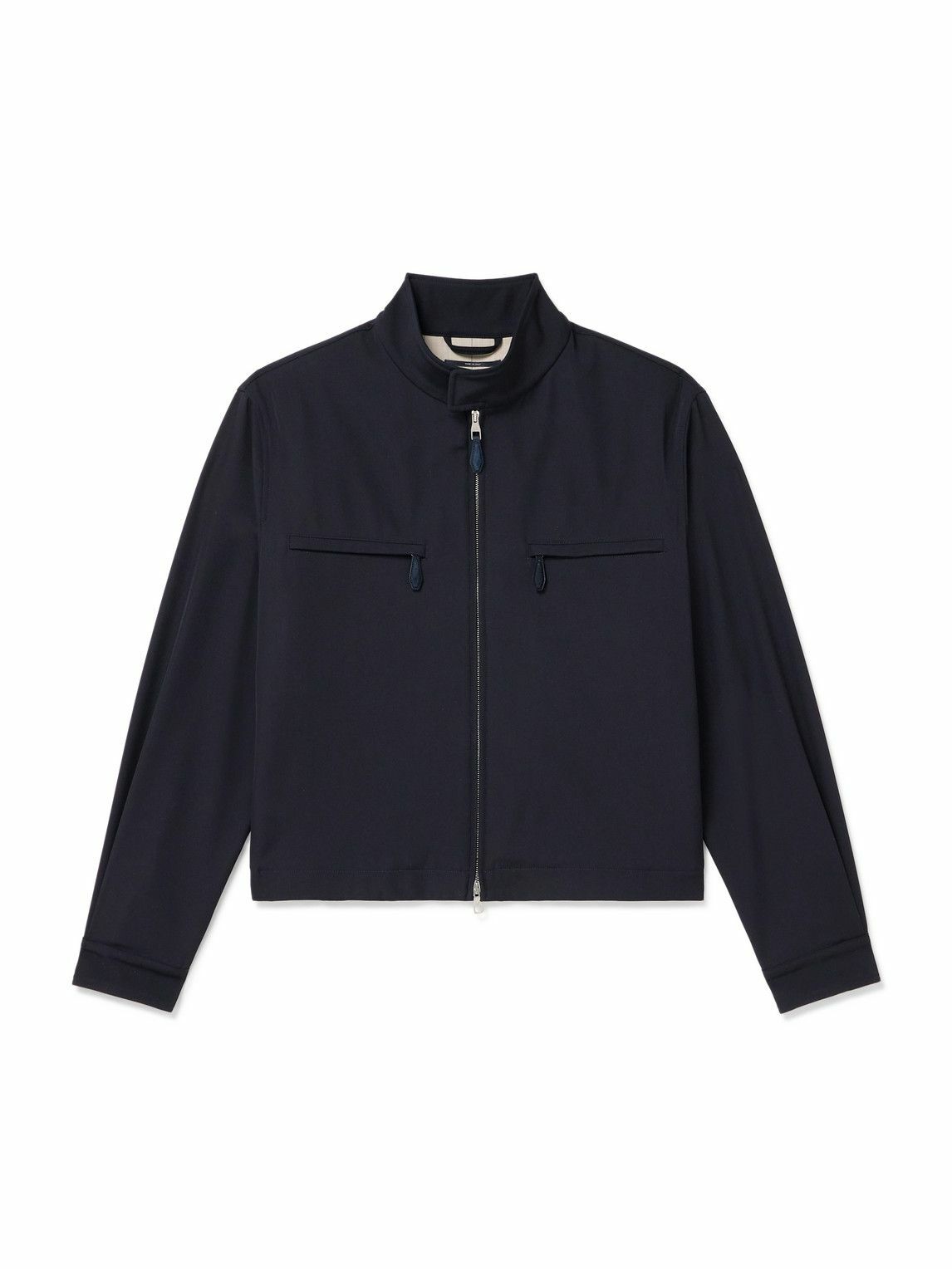 Dunhill - Wool and Cashmere-Blend Jacket - Brown Dunhill