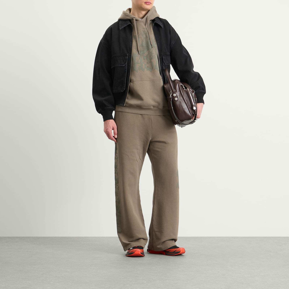 Diesel Men's Griffon Hoodie in Brown