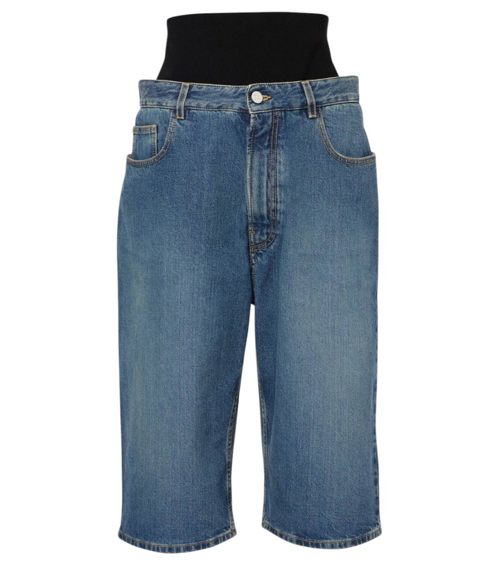 Photo: Alaïa Cropped barrel-leg jeans