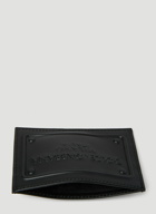 Logo Embossed Cardholder in Black