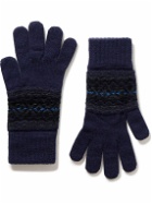 Johnstons of Elgin - Reversible Fair Isle Cashmere Gloves