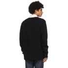 Acne Studios Black Wool and Cashmere Cardigan