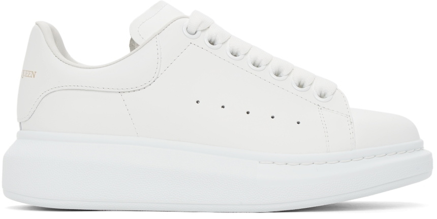 Alexander McQueen White Oversized Sneakers Alexander McQueen