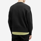 AMI Paris Men's Tonal Heart Cardigan in Black