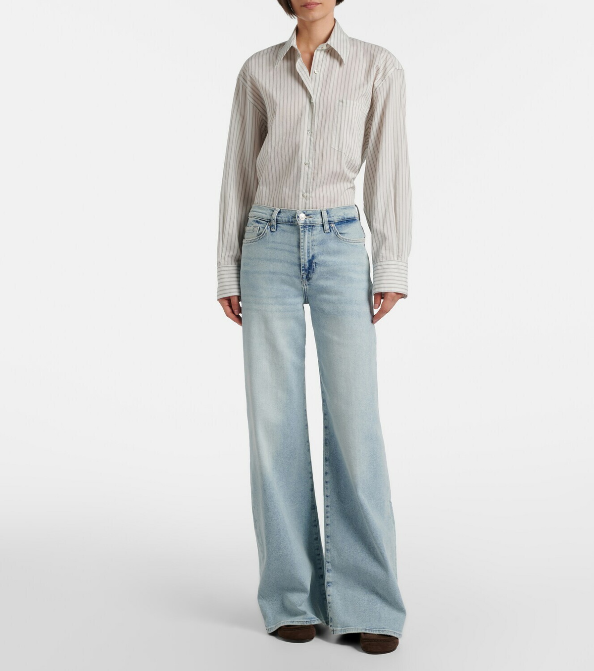 7 For All Mankind Lotta wide-leg jeans