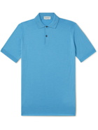John Smedley - Payton Slim-Fit Merino Wool Polo Shirt - Blue