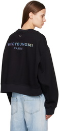 Wooyoungmi Black Lenticular Sweatshirt