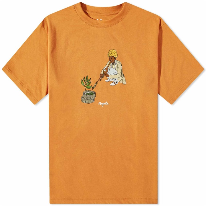 Photo: Magenta Men's Charmer T-Shirt in Orange