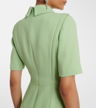 Emilia Wickstead Valletta wool crêpe midi dress