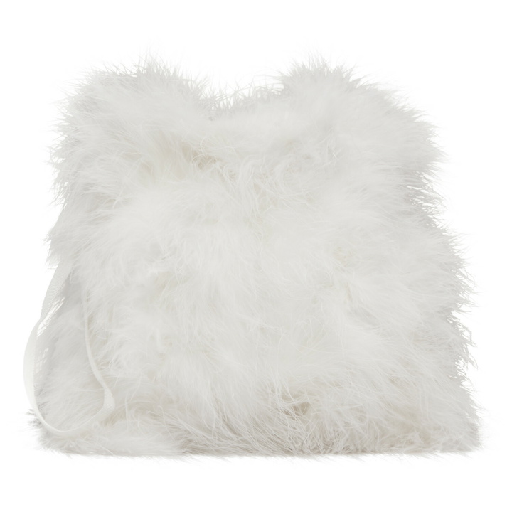 Photo: Yves Salomon Off-White Feather Pouch