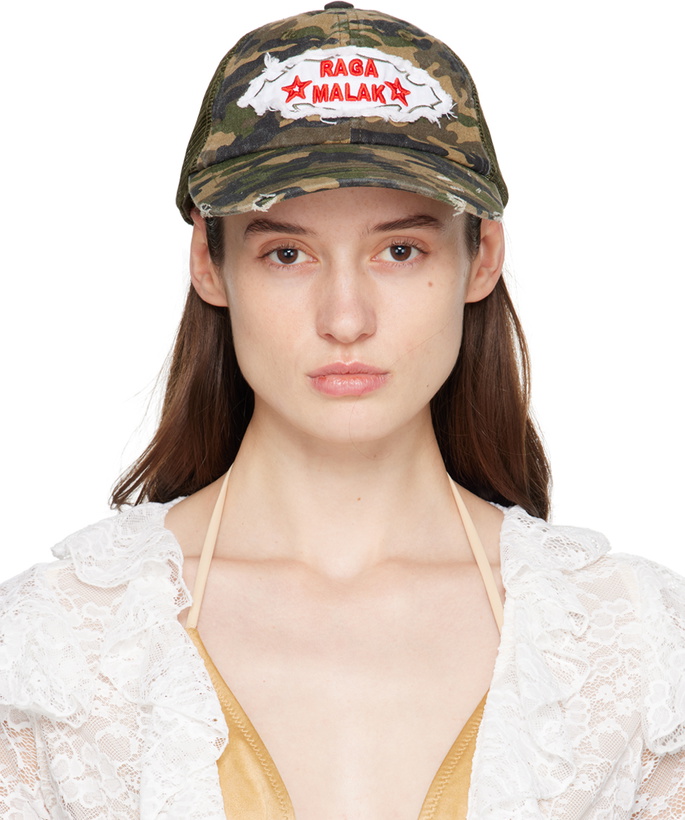 Photo: Raga Malak Khaki K. Camo Trucker Cap