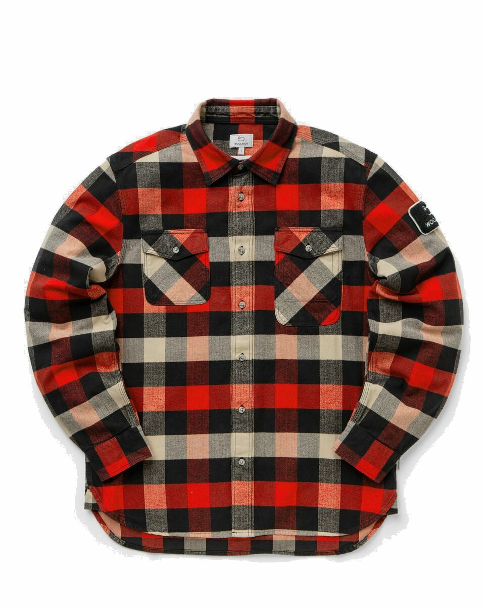 Photo: Woolrich Trail Shirt Red - Mens - Overshirts