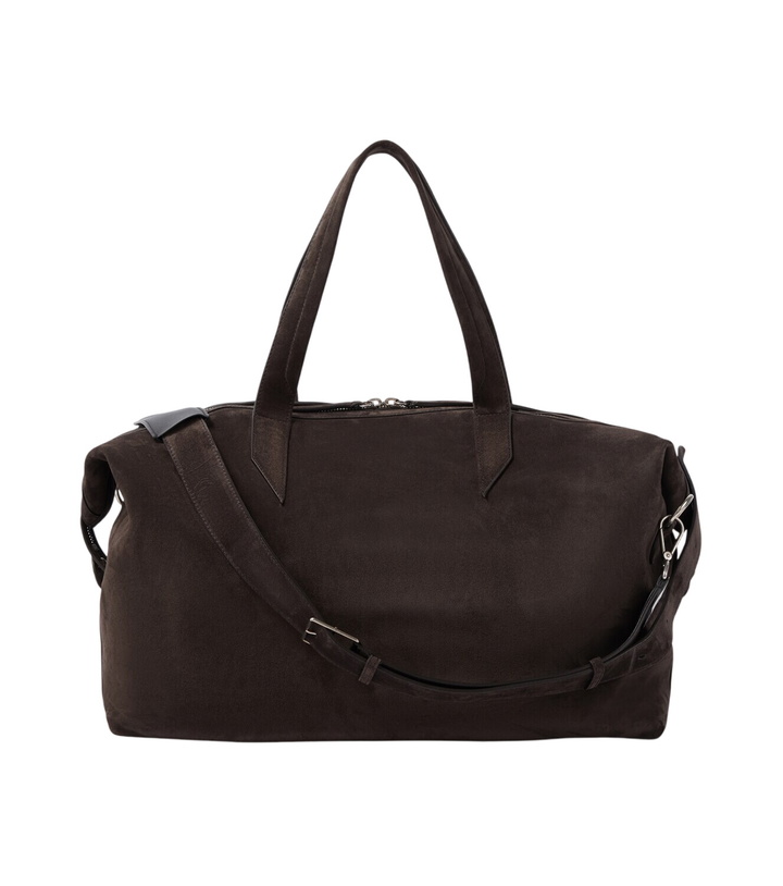 Photo: Métier Nomad suede duffel bag