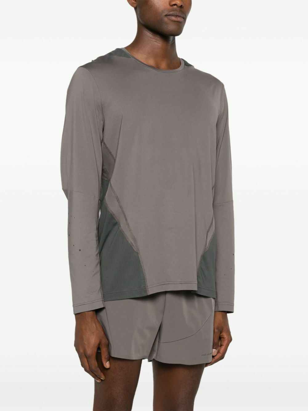 On Running X Post Archive Faction Grey Long-Sleeve T-Shirt