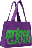 GANNI Purple Prince Edition Bag