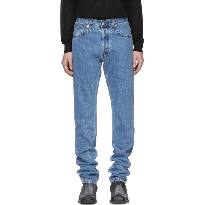 Photo: Helmut Lang Indigo Masc Hi Straight Jeans