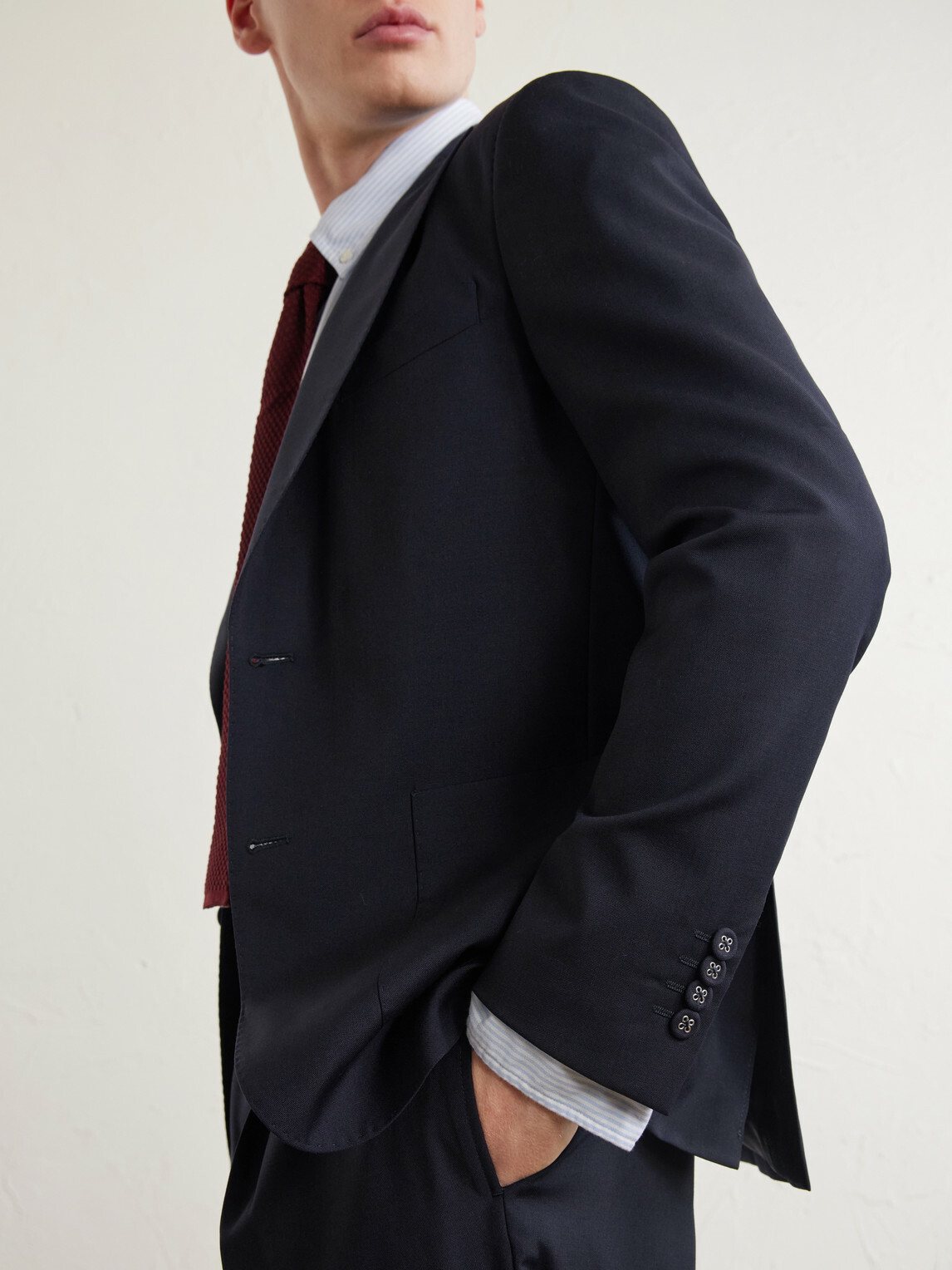 Officine Générale - Arthus Wool-Fresco Suit Jacket - Blue