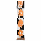Pawa Speed Sports Men's Racing Scarf in Black/White 
