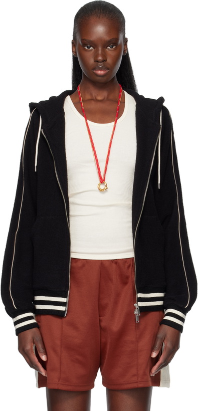 Photo: Wales Bonner Black Prince Hoodie