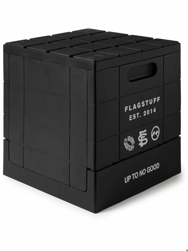 Photo: Flagstuff - Logo-Print Plastic Container Box