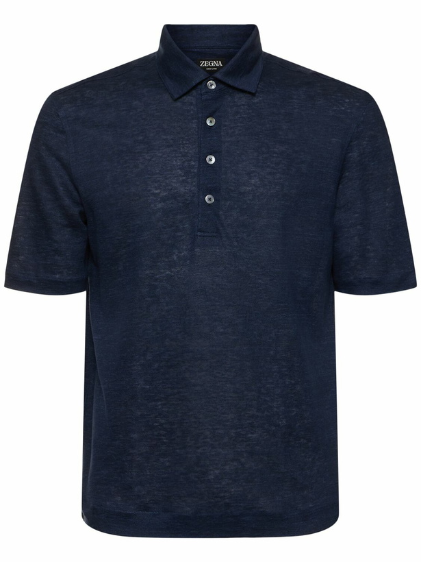 Photo: ZEGNA Oasi Linen Polo