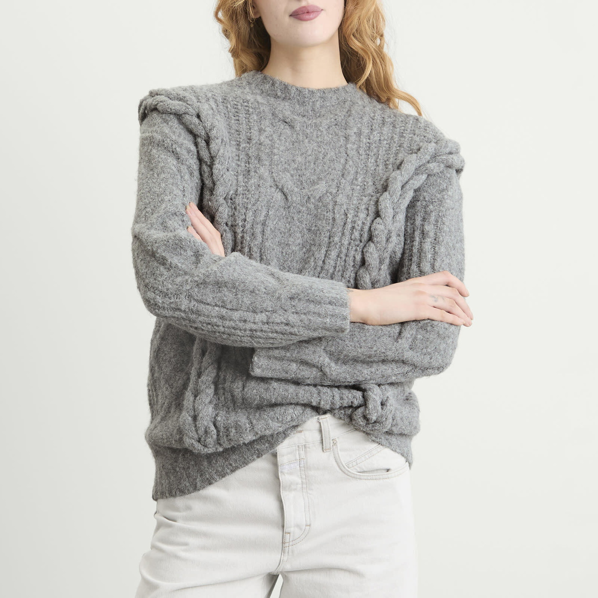 4th & Reckless Women's Brody Jumper in Grey