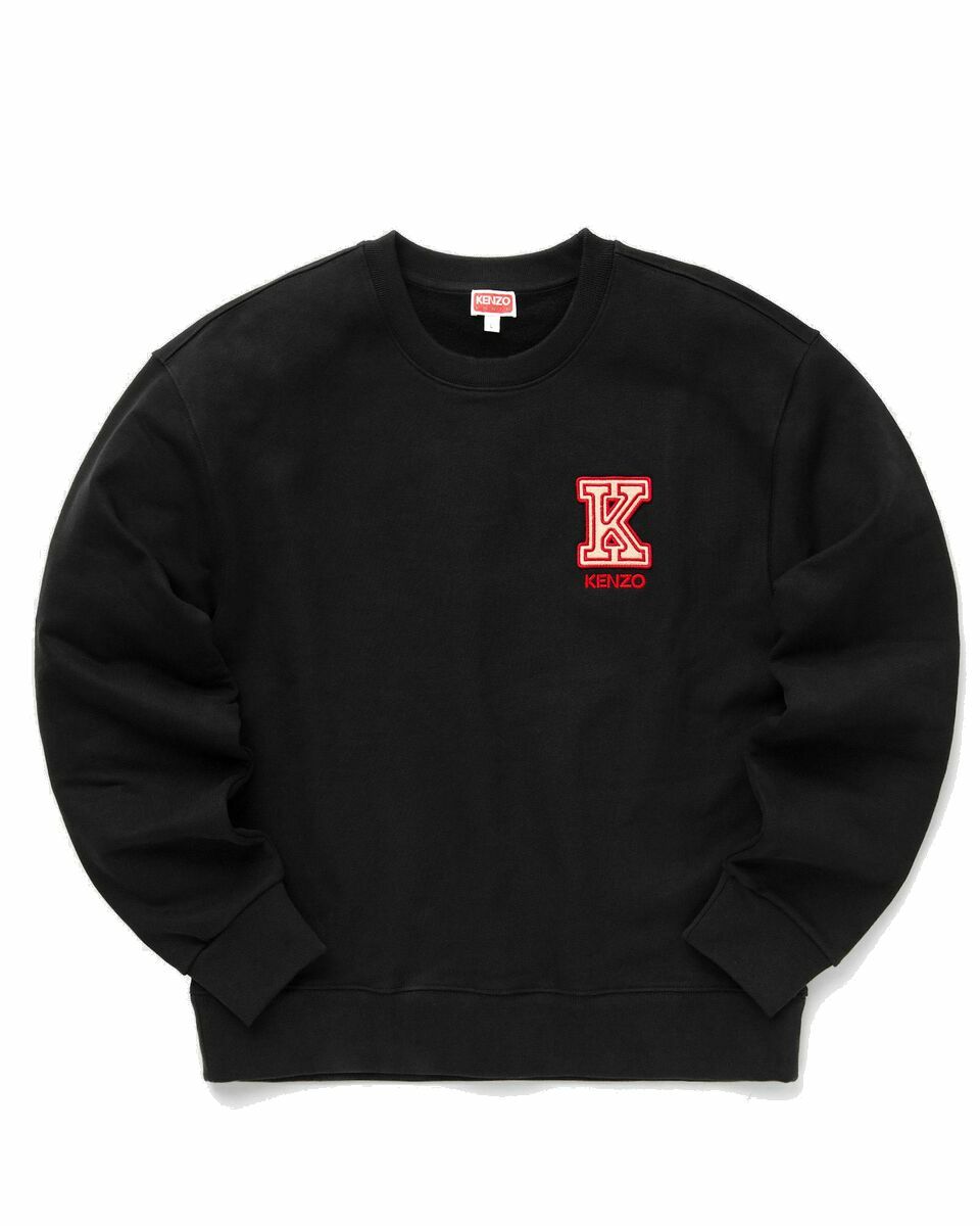 Photo: Kenzo Crest Classic Sweatshirt Black - Mens - Sweatshirts