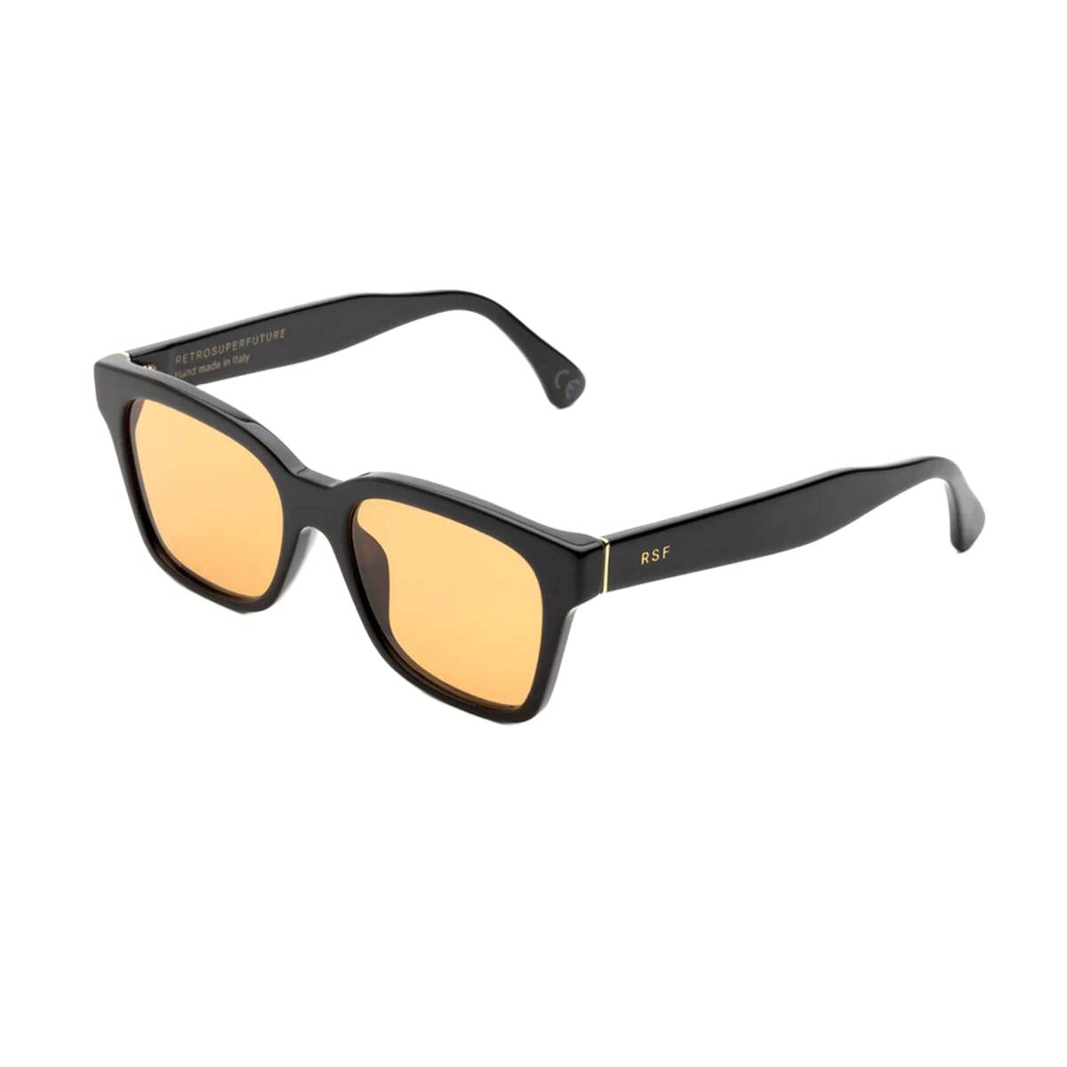 RETROSUPERFUTURE America Refined Black Sunglasses