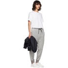 3.1 Phillip Lim Grey Tapered Velour Lounge Pants
