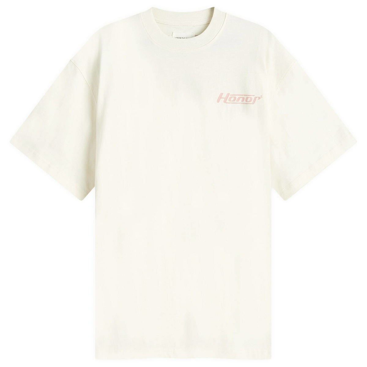 Honor the Gift Men's Globe Logo T-Shirt in Cream