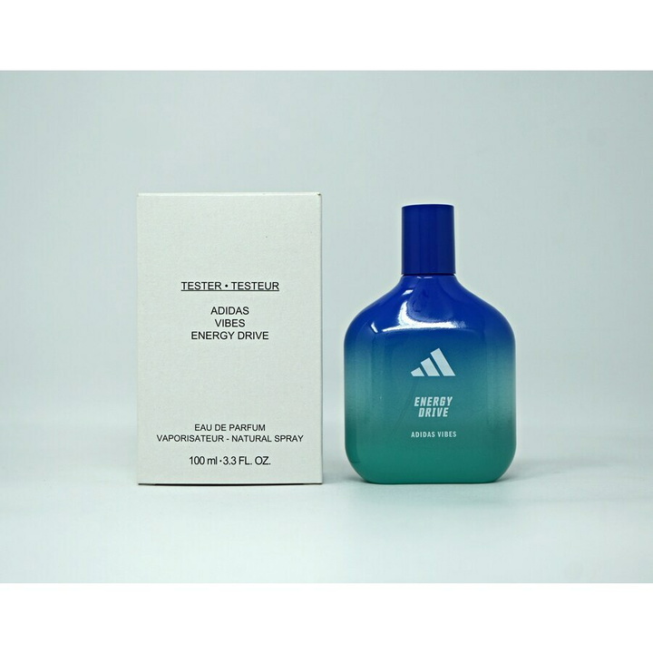 Photo: Adidas Unisex Vibes Energy Drive EDP Spray 3.3 oz (Tester) Fragrances 3616305447265