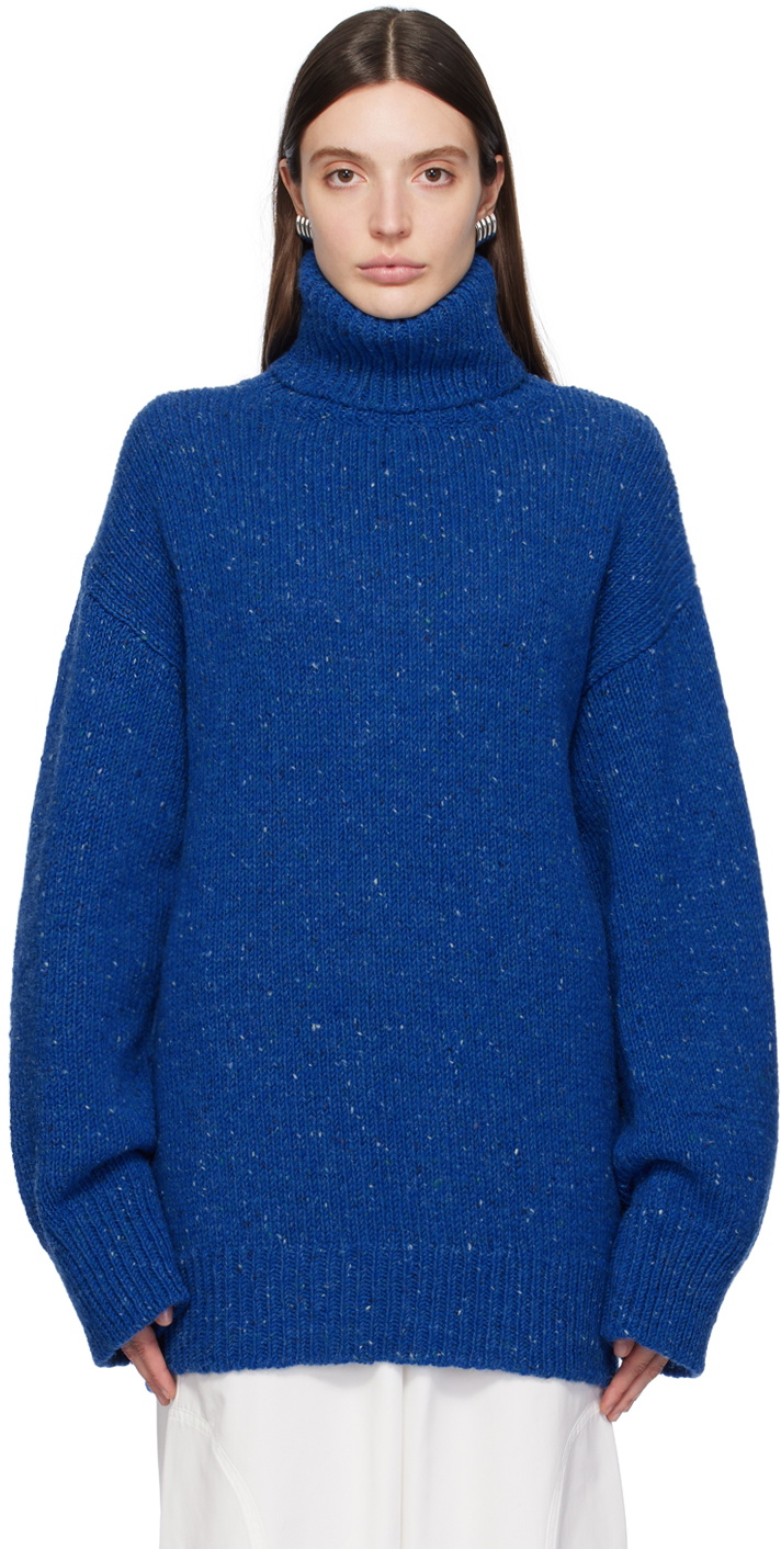 Saks Potts Blue Camilla Turtleneck Saks Potts