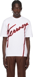 Ferragamo White Short Sleeved T-shirt