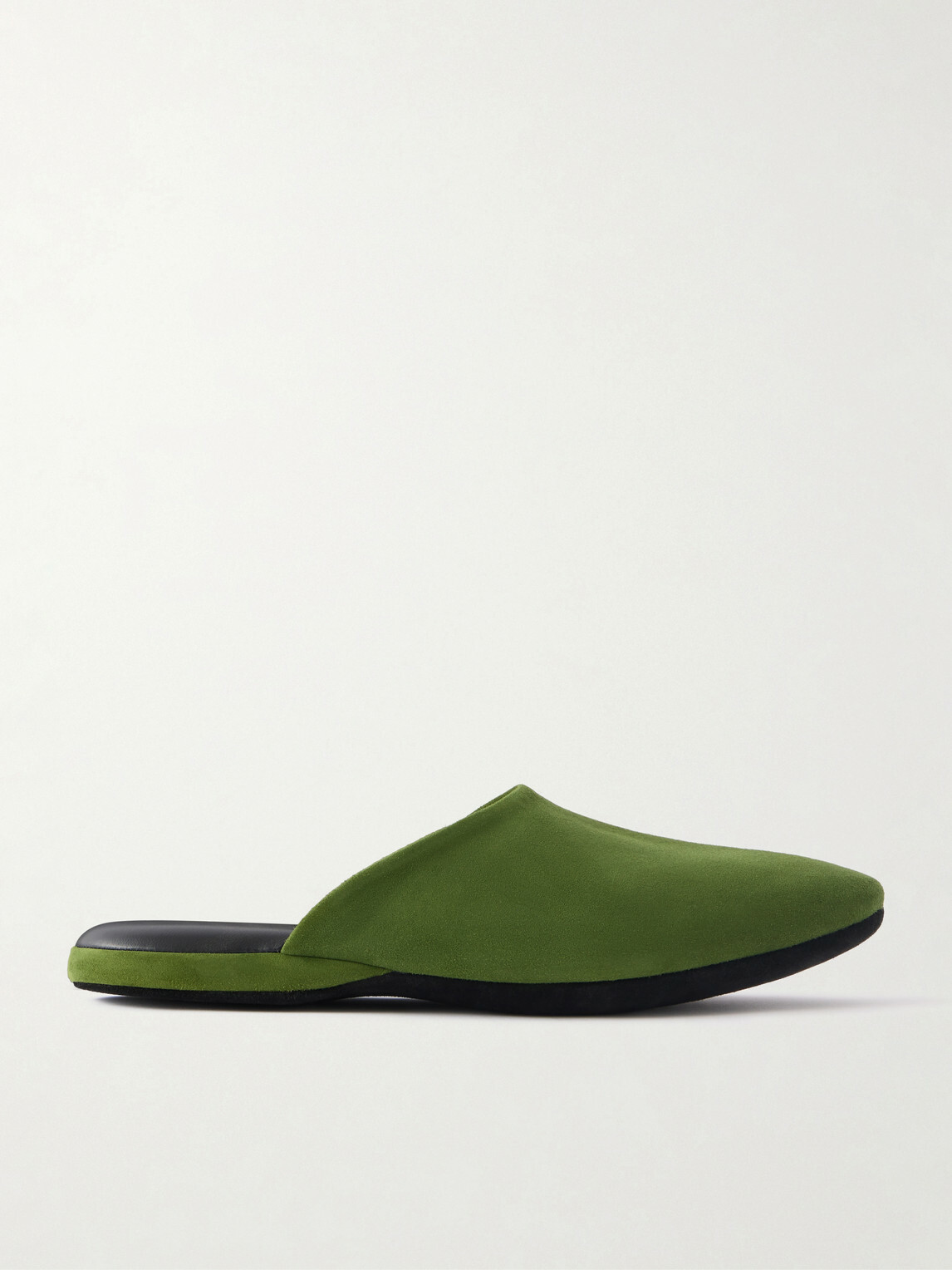 Charvet - Suede Slippers - Green