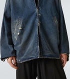 Balenciaga Distressed denim jacket