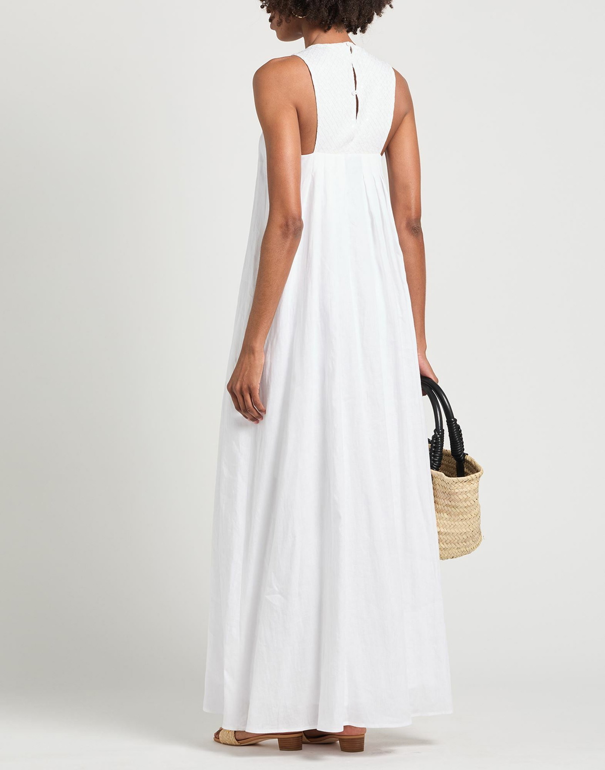 Peserico Womens Maxi dress in White