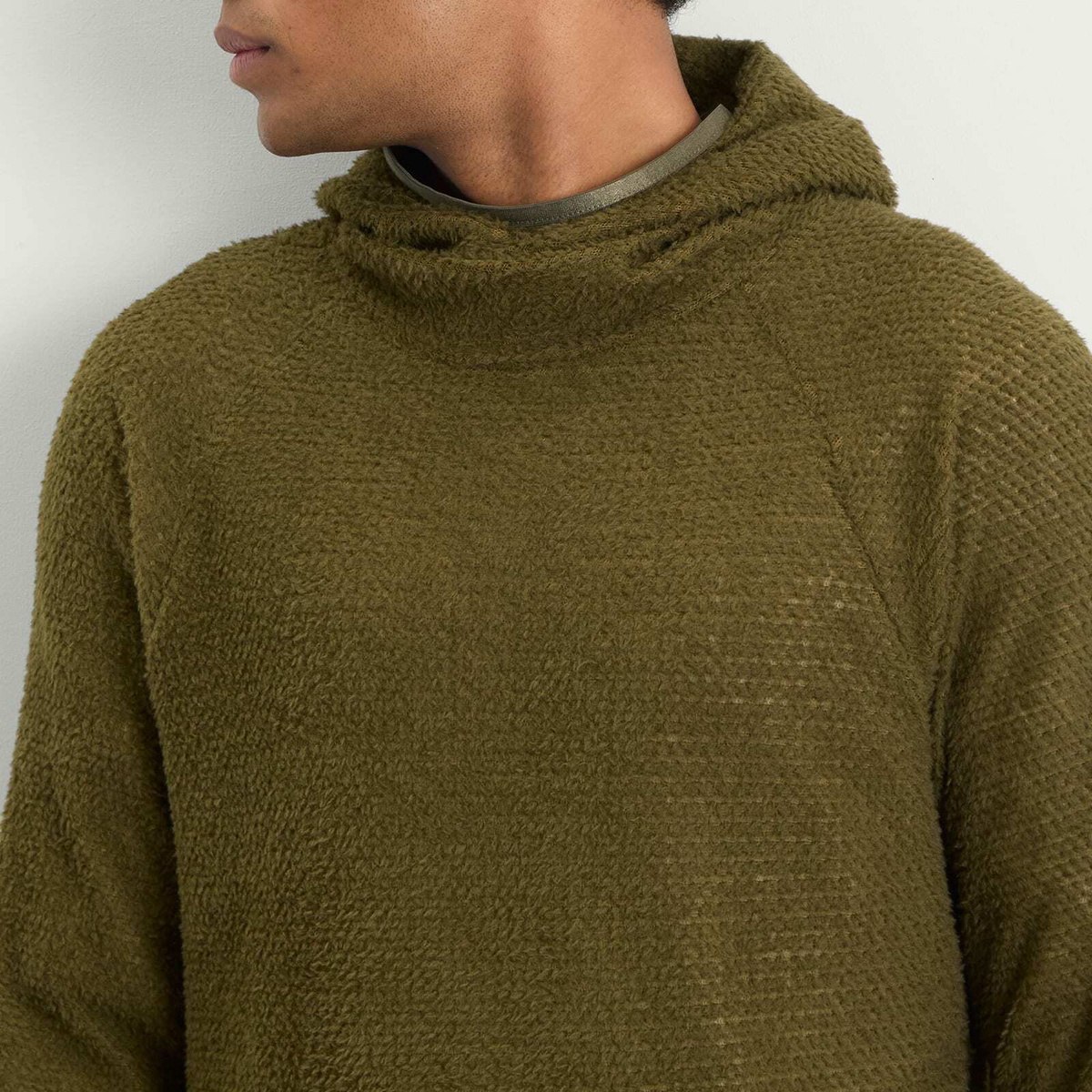 Purple Mountain Observatory Men's Polartec Hoody Presented by END. in Olive